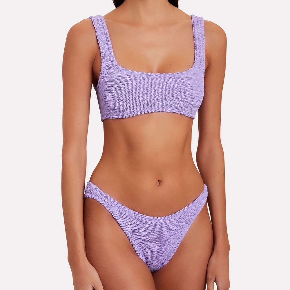NWT Hunza G Xandra Lilac Bikini